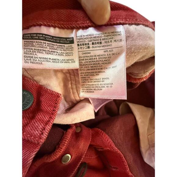 Levi's 501® XX Red Vintage Jeans - Size 42x32 - Picture 5 of 7